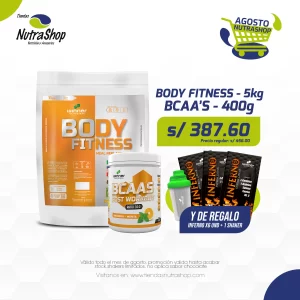 BODY FITNESS - 5KG / BCAAS - 400G